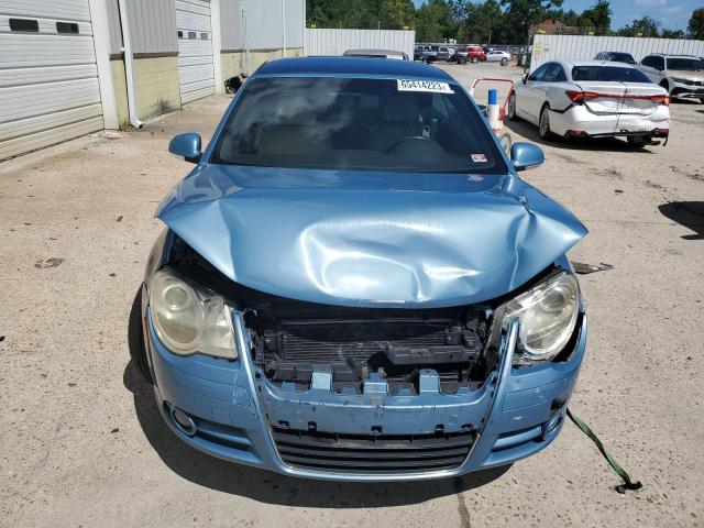 WVWBA71F57V005368 - 2007 VOLKSWAGEN EOS 2.0T BLUE photo 5