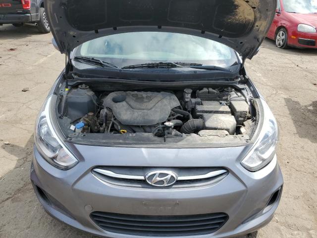 KMHCT4AE9HU306460 - 2017 HYUNDAI ACCENT SE GRAY photo 11