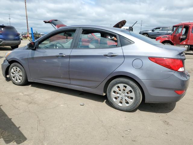 KMHCT4AE9HU306460 - 2017 HYUNDAI ACCENT SE GRAY photo 2