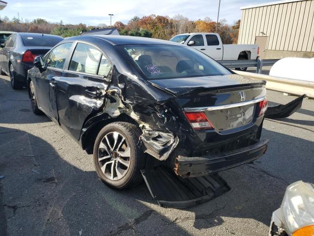 2HGFB2F9XDH526435 - 2013 HONDA CIVIC EXL BLACK photo 3