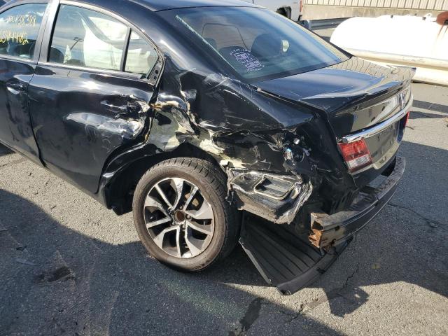 2HGFB2F9XDH526435 - 2013 HONDA CIVIC EXL BLACK photo 9