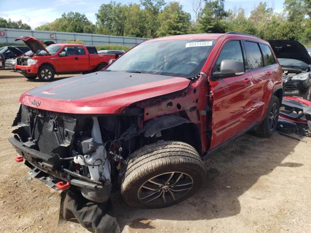 1C4RJFLG2HC787687 - 2017 JEEP GRAND CHER TRAILHAWK RED photo 1
