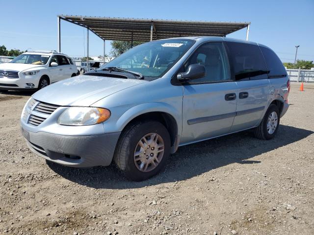 1D4GP25R76B582658 - 2006 DODGE CARAVAN SE BLUE photo 1