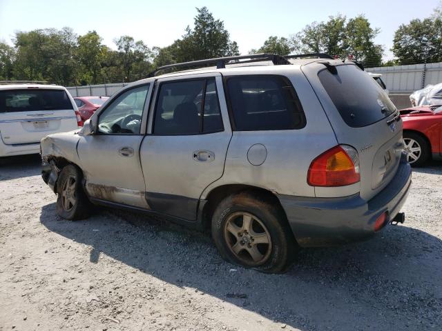 KM8SC73D73U530790 - 2003 HYUNDAI SANTA FE GLS SILVER photo 2