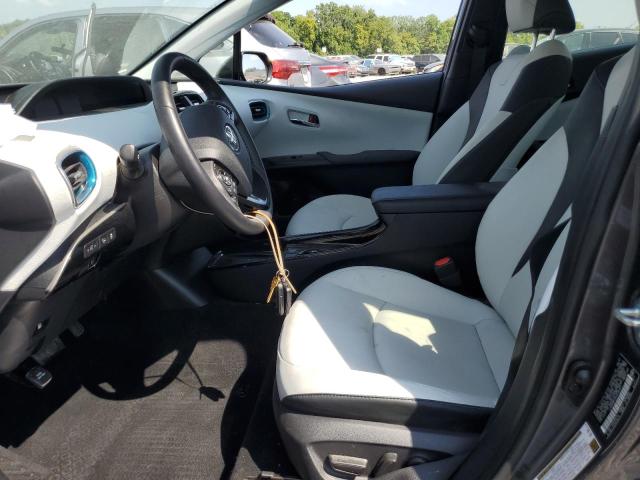 JTDKAMFU5N3182971 - 2022 TOYOTA PRIUS NIGHT SHADE Сұр фото 7