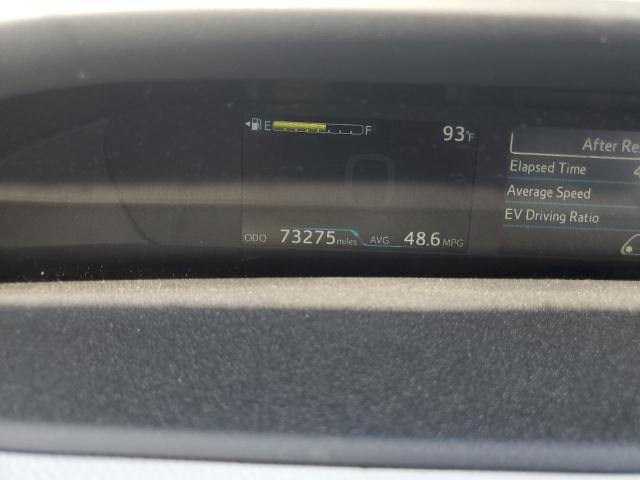 JTDKAMFU5N3182971 - 2022 TOYOTA PRIUS NIGHT SHADE Сұр фото 9