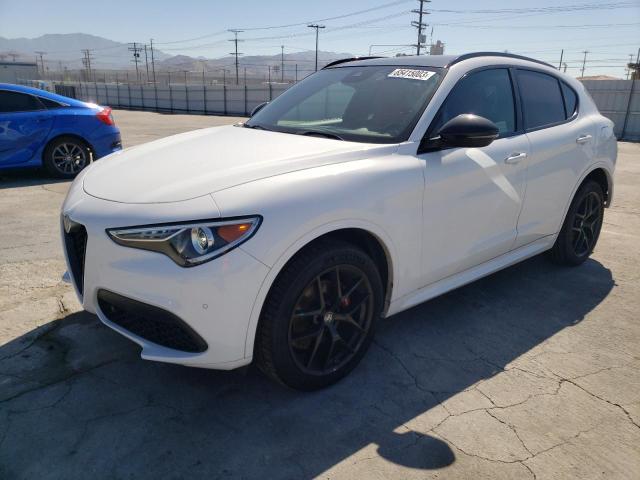 ZASPAKBN0L7C76309 - 2020 ALFA ROMEO STELVIO TI WHITE photo 1