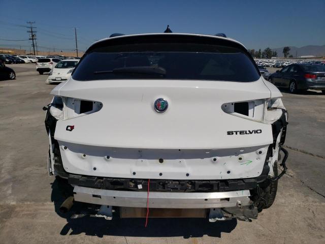 ZASPAKBN0L7C76309 - 2020 ALFA ROMEO STELVIO TI WHITE photo 6