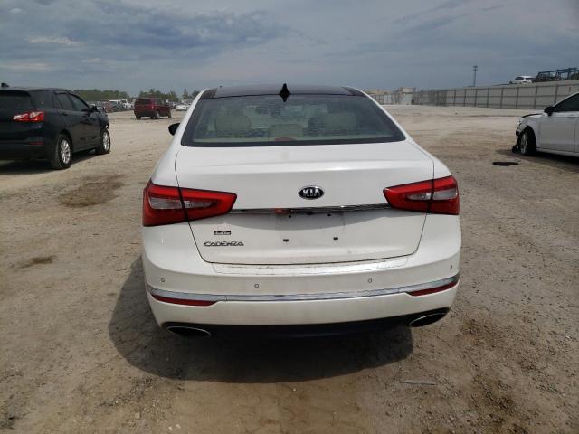 KNALN4D70F5193272 - 2015 KIA CADENZA PREMIUM WHITE photo 6