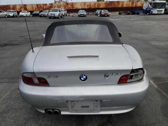 4USCH3343YLF70653 - 2000 BMW Z3 2.8 SILVER photo 6