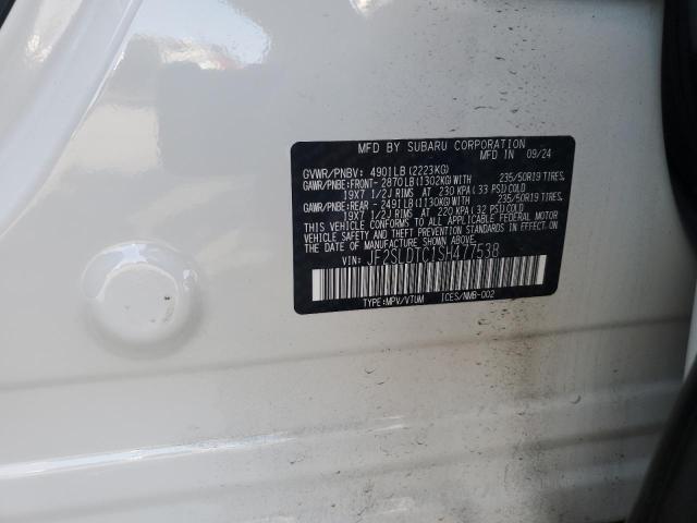 JF2SLDTC1SH477538 - 2025 SUBARU FORESTER TOURING 白色 照片 13