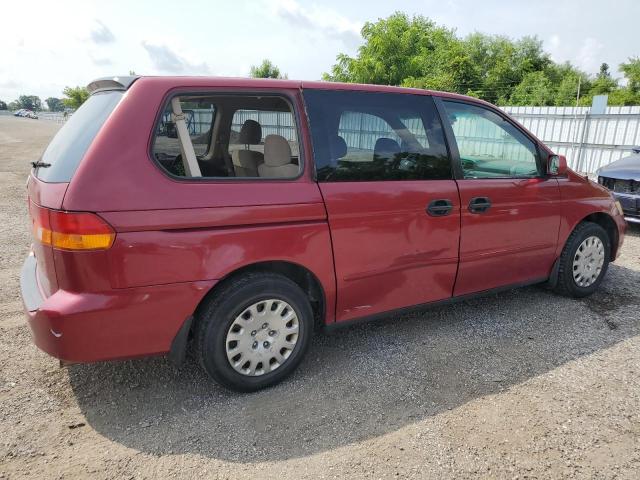 2HKRL18563H014612 - 2003 HONDA ODYSSEY LX RED photo 3