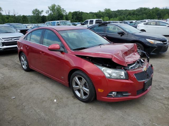 1G1PG5SC3C7213575 - 2012 CHEVROLET CRUZE LT RED photo 4