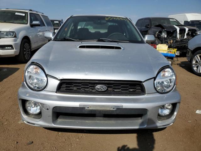 JF1GD296X2G505341 - 2002 SUBARU IMPREZA WRX SILVER photo 5