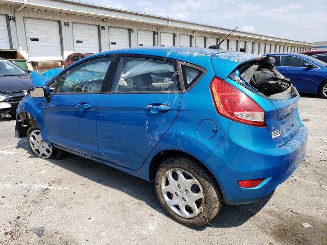 3FADP4EJ7CM153312 - 2012 FORD FIESTA SE BLUE photo 2