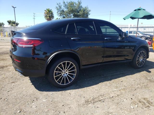 W1N0J8EB8PG166959 - 2023 MERCEDES-BENZ GLC COUPE 300 4MATIC BLACK photo 3