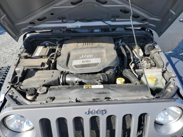 1C4AJWAG4GL119680 - 2016 JEEP WRANGLER SPORT 银色 照片 12