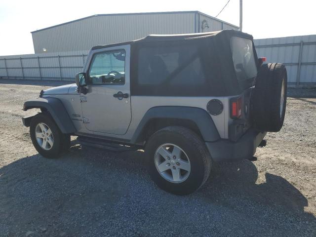 1C4AJWAG4GL119680 - 2016 JEEP WRANGLER SPORT 银色 照片 2