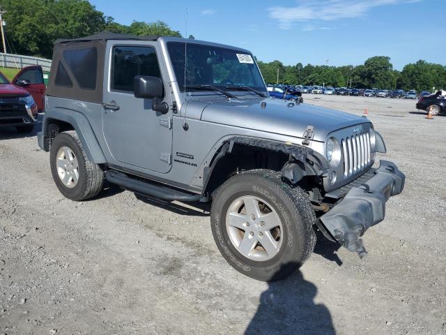 1C4AJWAG4GL119680 - 2016 JEEP WRANGLER SPORT 银色 照片 4