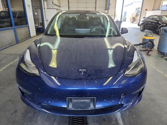 5YJ3E1EB9NF144458 - 2022 TESLA MODEL 3 Կապույտ լուսանկար 5