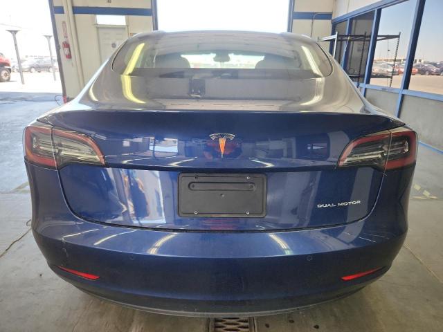 5YJ3E1EB9NF144458 - 2022 TESLA MODEL 3 Կապույտ լուսանկար 6