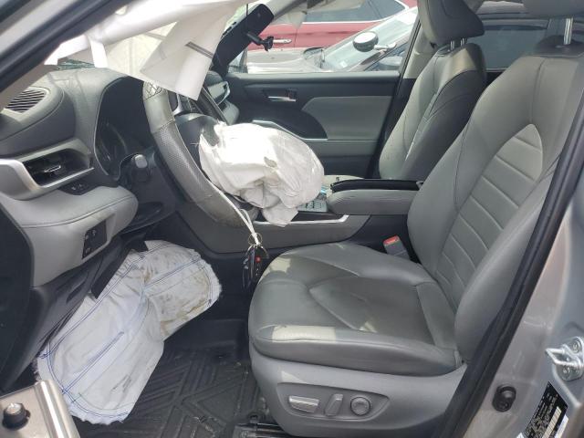 5TDKDRBH8PS045036 - 2023 TOYOTA HIGHLANDER L ვერცხლისფერი ფოტო 7