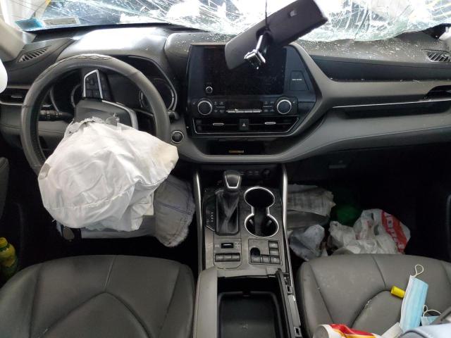 5TDKDRBH8PS045036 - 2023 TOYOTA HIGHLANDER L ვერცხლისფერი ფოტო 8