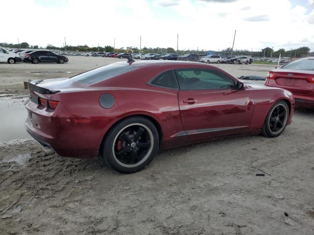 2G1FB1EV7A9133398 - 2010 CHEVROLET CAMARO LT RED photo 3