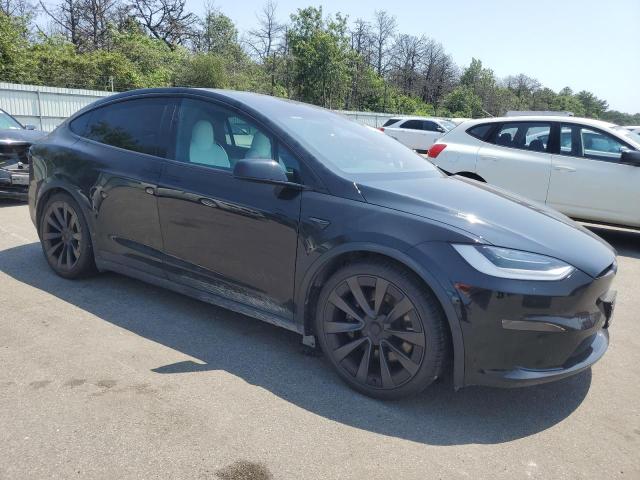 7SAXCBE58PF366356 - 2023 TESLA MODEL X BLACK photo 4