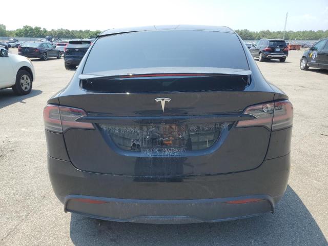 7SAXCBE58PF366356 - 2023 TESLA MODEL X BLACK photo 6