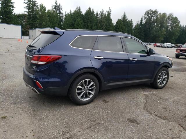 KM8SNDHF0HU230051 - 2017 HYUNDAI SANTA FE SE BLUE photo 3