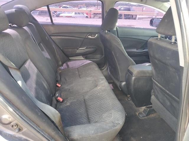 19XFB2F77FE095547 - 2015 HONDA CIVIC SE GRAY photo 10