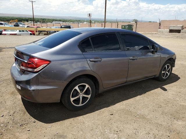 19XFB2F77FE095547 - 2015 HONDA CIVIC SE GRAY photo 3