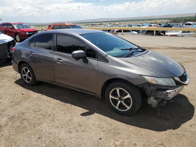 19XFB2F77FE095547 - 2015 HONDA CIVIC SE GRAY photo 4