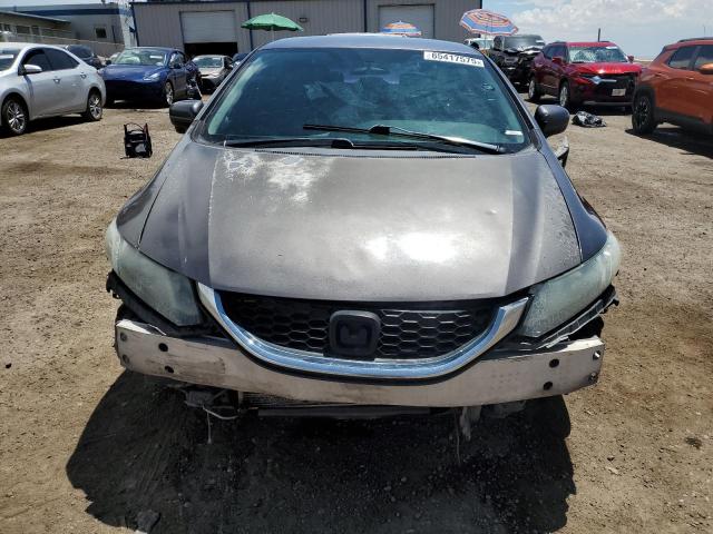 19XFB2F77FE095547 - 2015 HONDA CIVIC SE GRAY photo 5