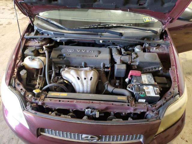 JTKDE177970216962 - 2007 TOYOTA SCION TC PURPLE photo 11