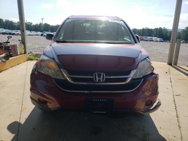 5J6RE4H51BL122281 - 2011 HONDA CR-V EX BURGUNDY photo 5