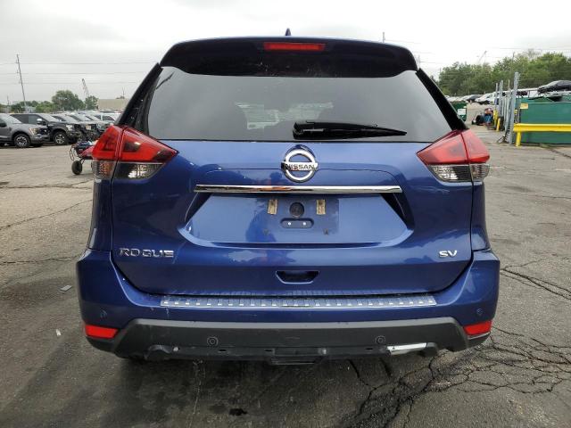 5N1AT2MTXKC702917 - 2019 NISSAN ROGUE S Синий фото 6