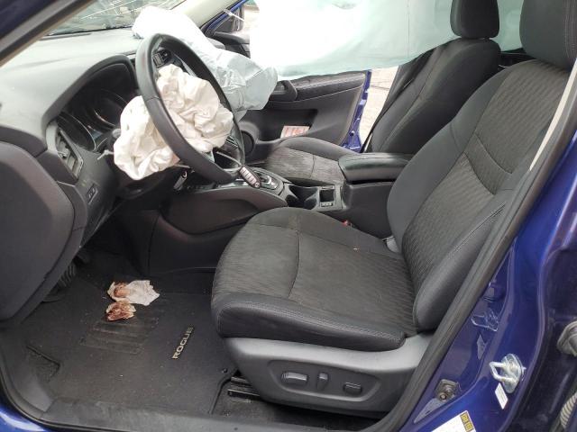 5N1AT2MTXKC702917 - 2019 NISSAN ROGUE S Синий фото 7