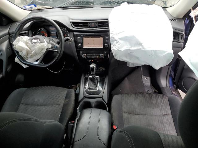 5N1AT2MTXKC702917 - 2019 NISSAN ROGUE S Синий фото 8
