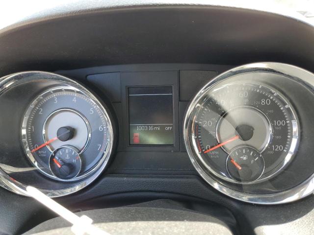 2C4RC1BG4CR232710 - 2012 CHRYSLER TOWN & COU TOURING WHITE photo 9