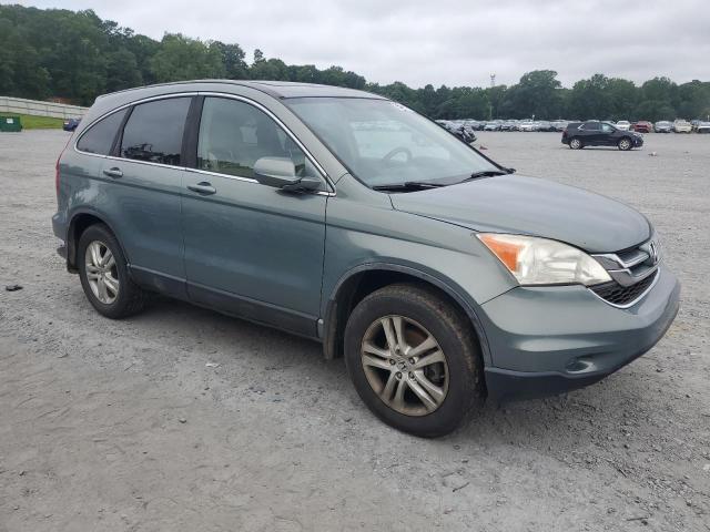 5J6RE3H79AL045069 - 2010 HONDA CR-V EXL BLUE photo 4