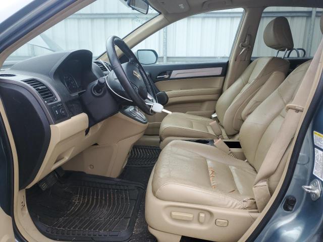 5J6RE3H79AL045069 - 2010 HONDA CR-V EXL BLUE photo 7