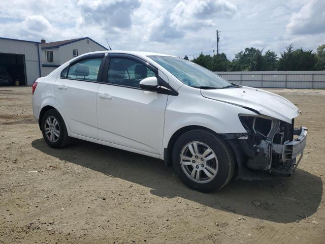 1G1JA5SH9C4176830 - 2012 CHEVROLET SONIC LS WHITE photo 4