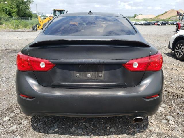 JN1BV7AR9FM395882 - 2015 INFINITI Q50 BASE BLACK photo 6