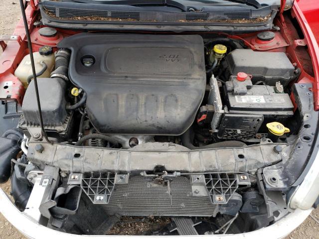 1C3CDFAA6GD704612 - 2016 DODGE DART SE Կարմիր լուսանկար 11
