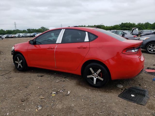 1C3CDFAA6GD704612 - 2016 DODGE DART SE Կարմիր լուսանկար 2