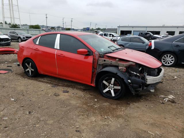 1C3CDFAA6GD704612 - 2016 DODGE DART SE Կարմիր լուսանկար 4