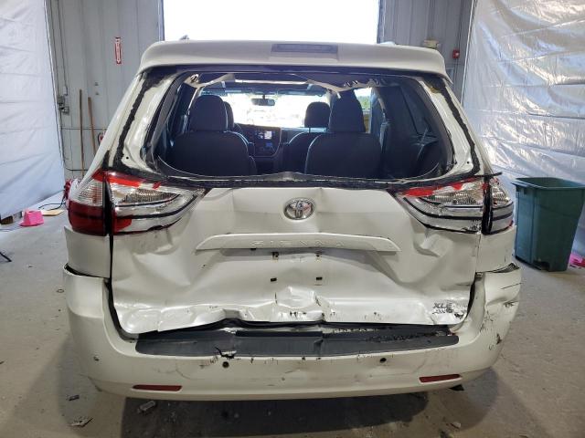 5TDDK3DC3FS118664 - 2015 TOYOTA SIENNA XLE WHITE photo 6