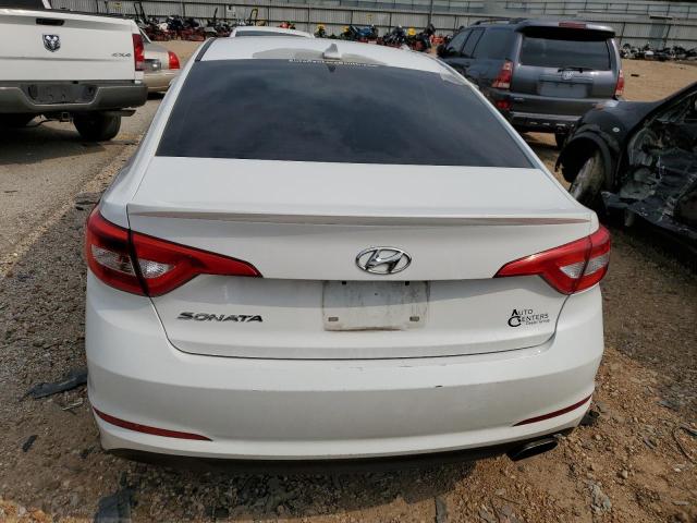 5NPE24AF4GH404040 - 2016 HYUNDAI SONATA SE WHITE photo 6